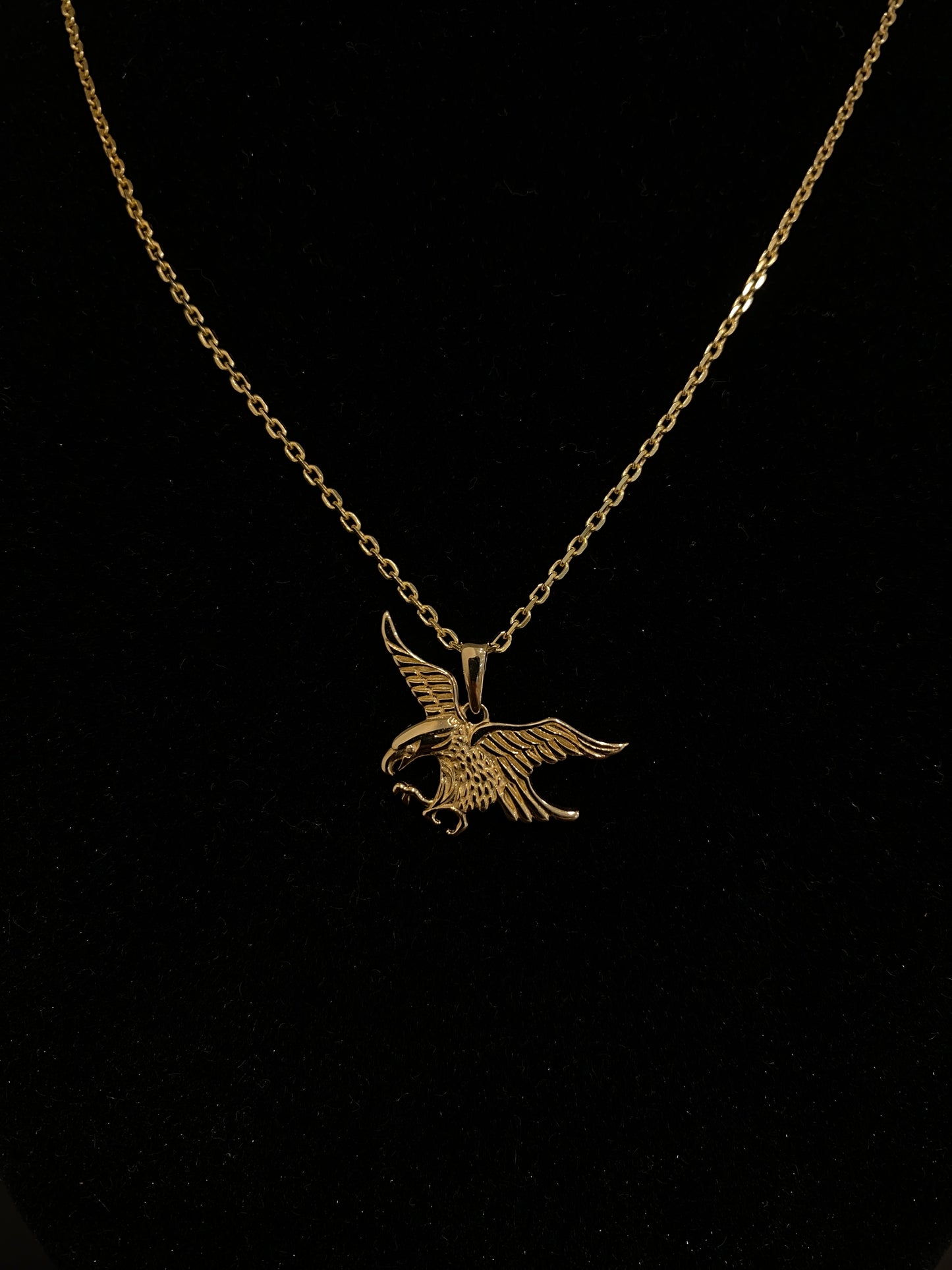 Adler Anhänger in 585 Gold